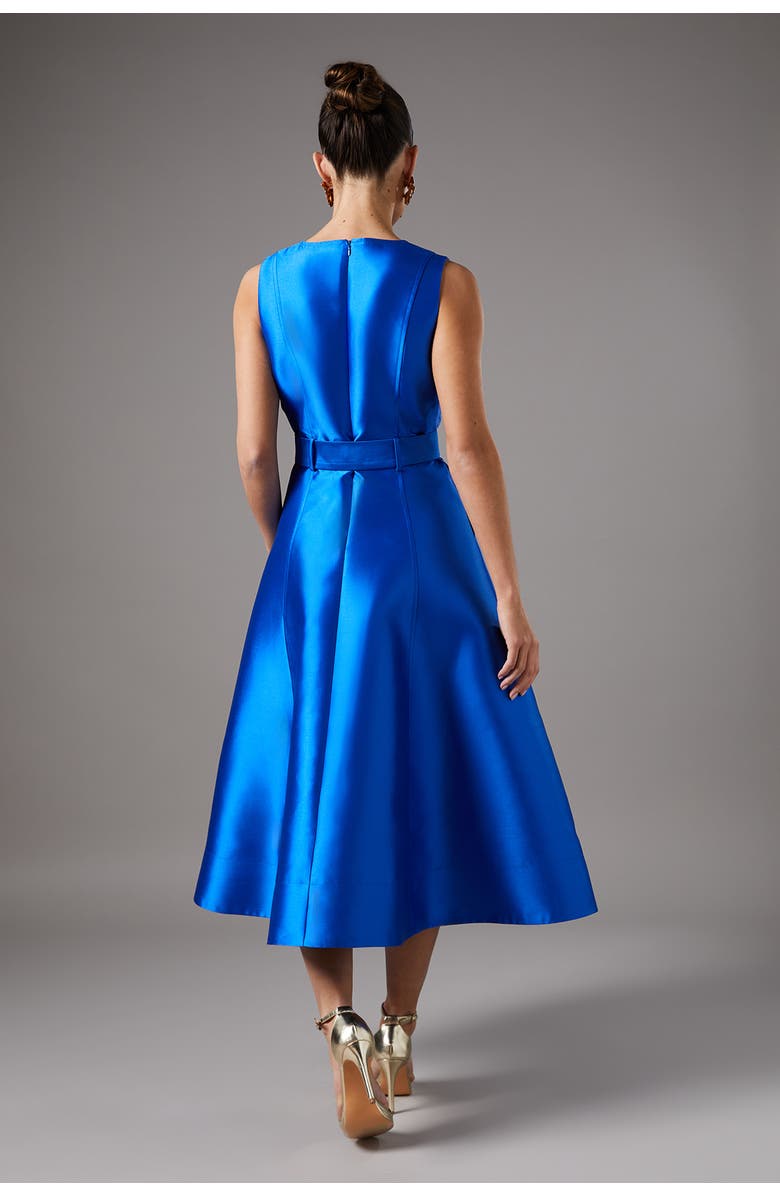 Coast Button Through Belted Prom Dress, Alternate, color, Cobalt