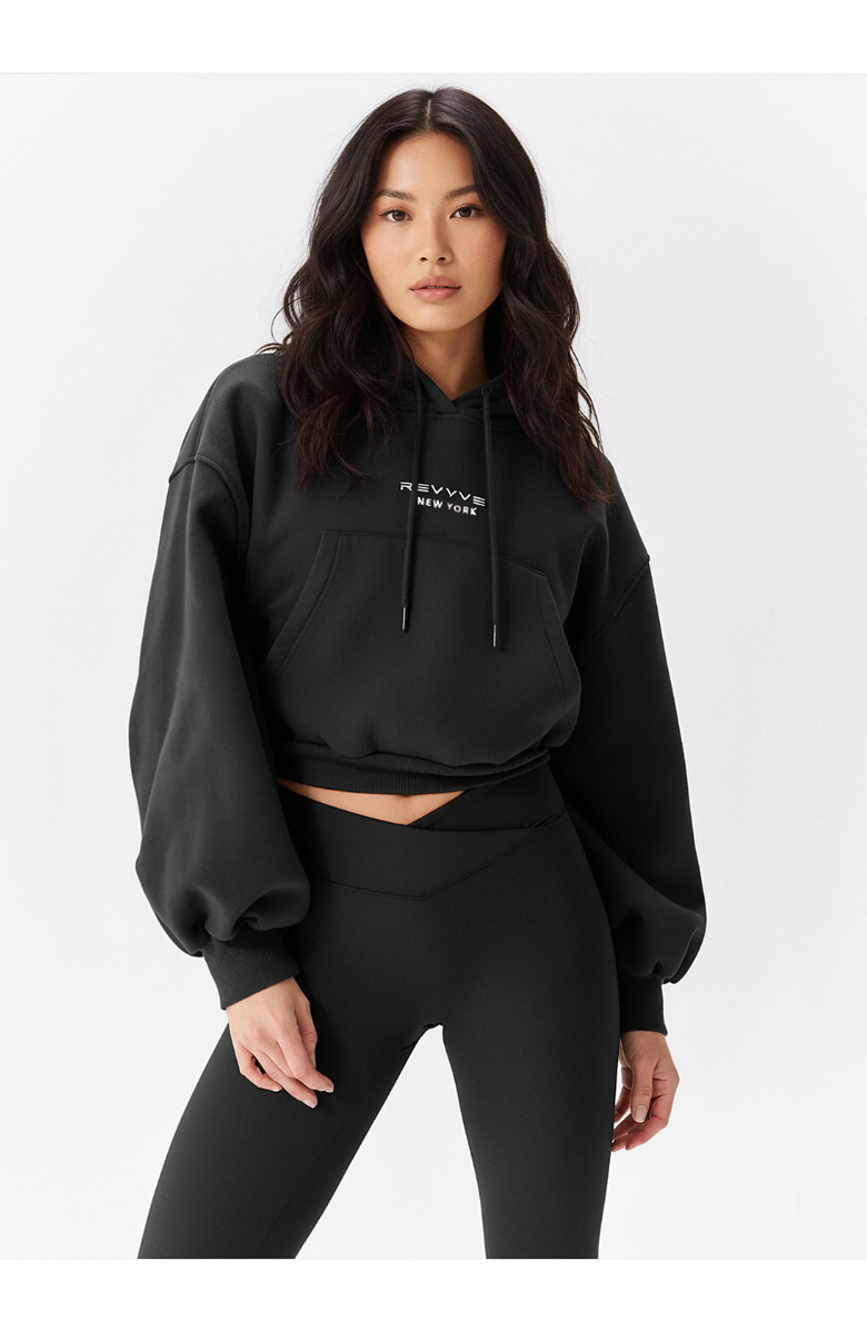 REVYVE ACTIVE Cloud Hoodie, Main, color, Black