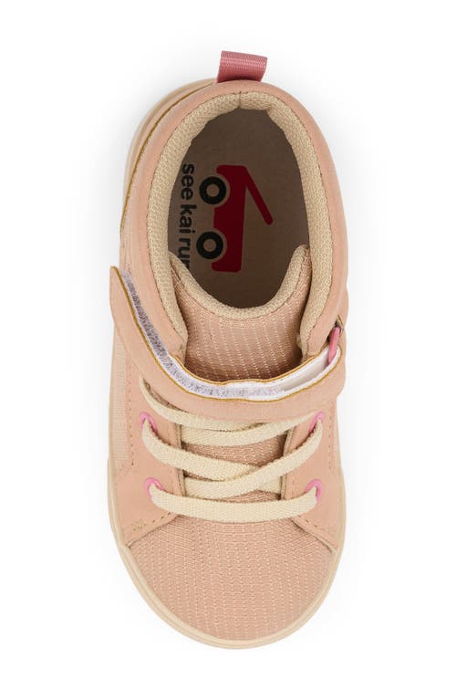 See Kai Run Girls' Hudson High Sneaker Boots - Toddler, Big Kid In Pink