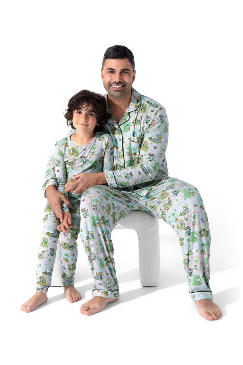 Kids' Minecraft Overworld Dreams Set of 2 Piece Pajamas, Alternate, color, Minecraft Overworld Dreams