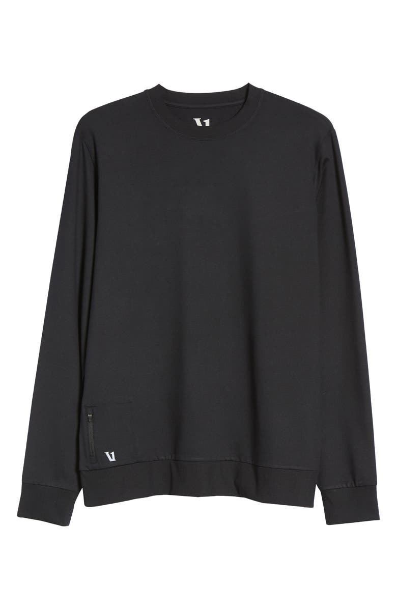 Vuori Ponto Performance Crew Pullover, Alternate, color, 