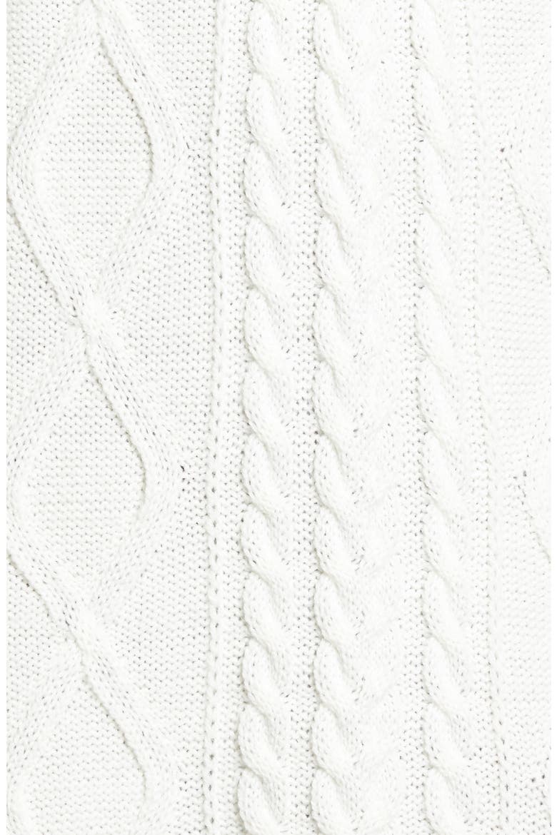 Cable Knit Sweater Dress, Alternate, color, IVORY