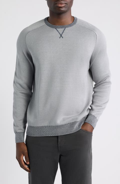 Plaited Crewneck Sweater