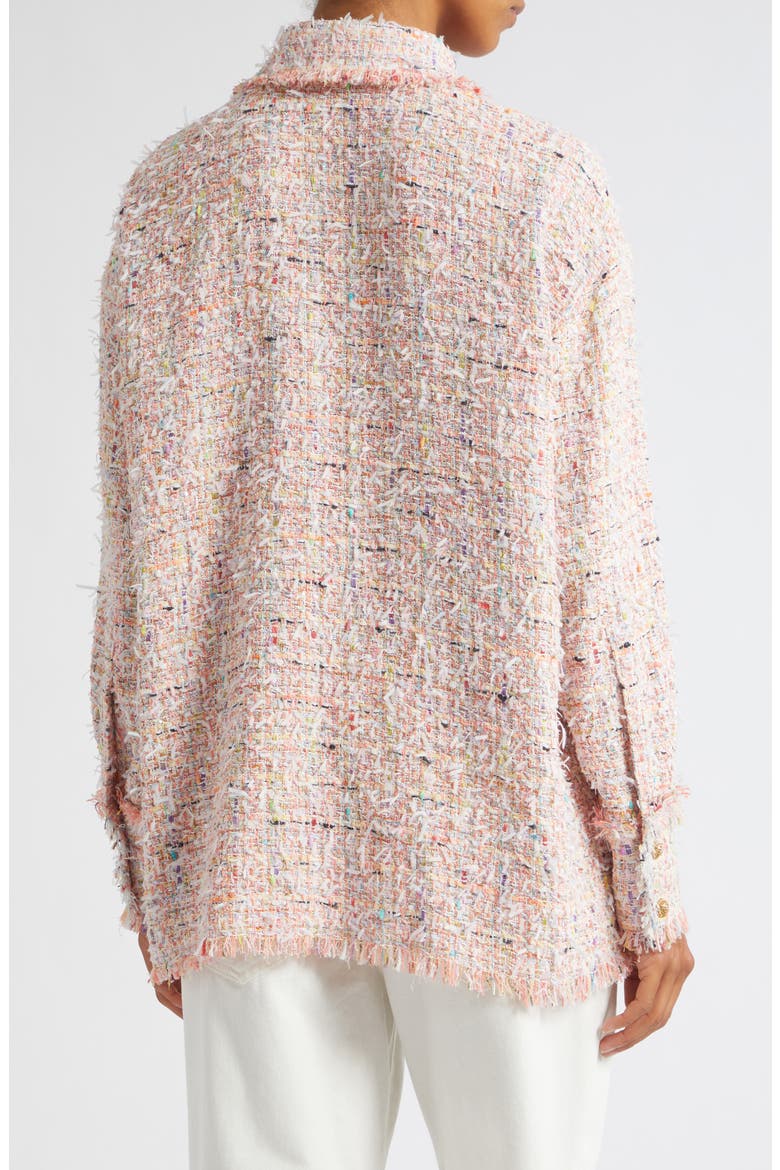 Multicolor Tweed Overshirt, Alternate, color, AAA MULTI