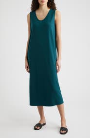 Eileen Fisher Sleeveless Shift Dress