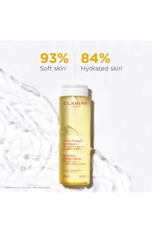 CLARINS CLARINS HYDRATING TONING LOTION REFILL (LIMITED EDITION) $62 VALUE 