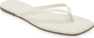 TKEES Lily Square Toe Flip Flop