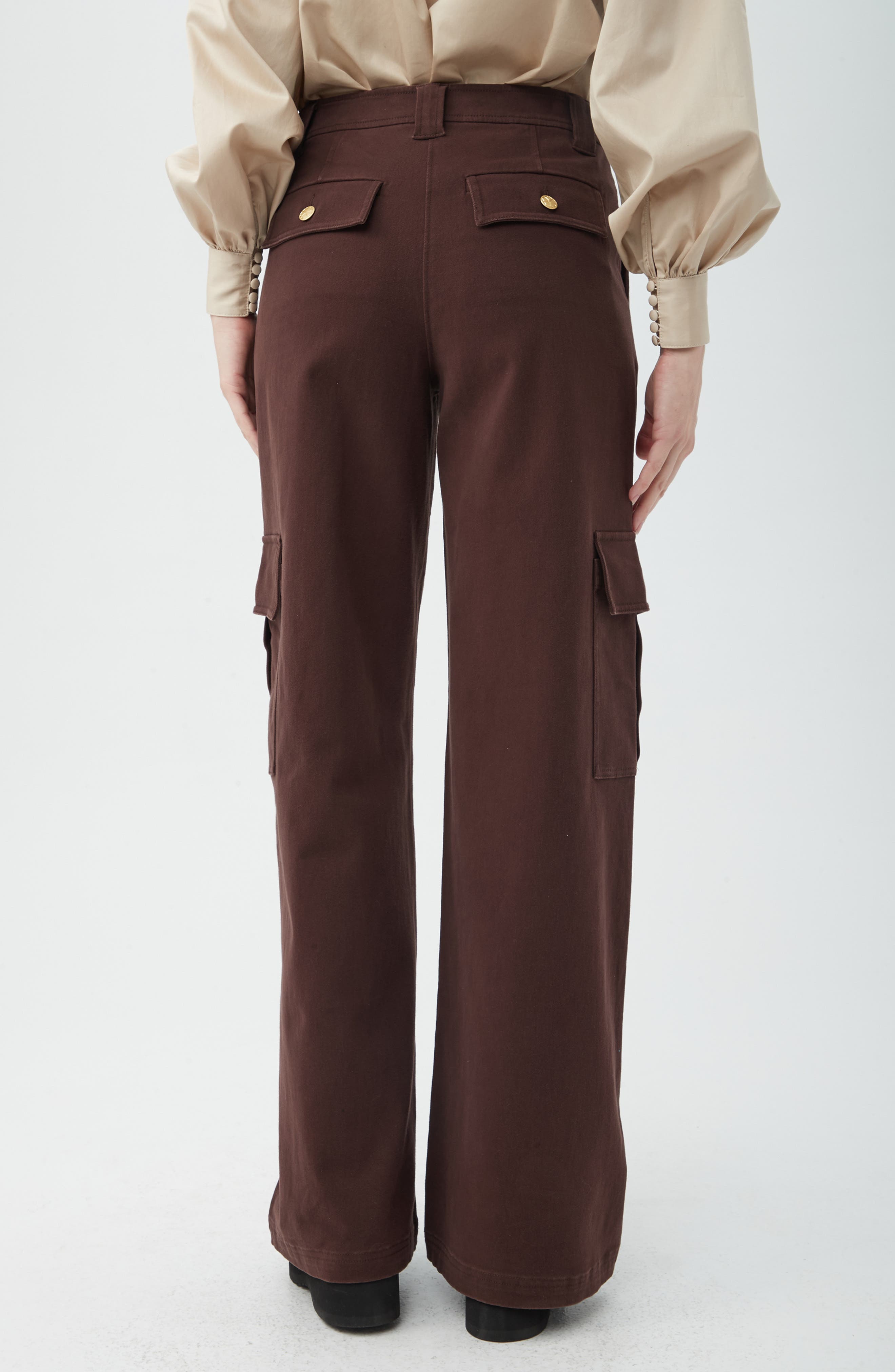 Haden Stretch Cotton Cargo Pants - image 2