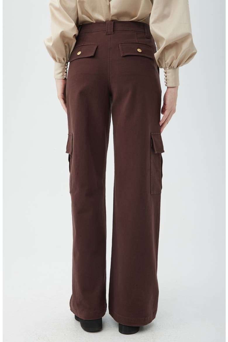 Haden Stretch Cotton Cargo Pants, Alternate, color, MUDCLOTH