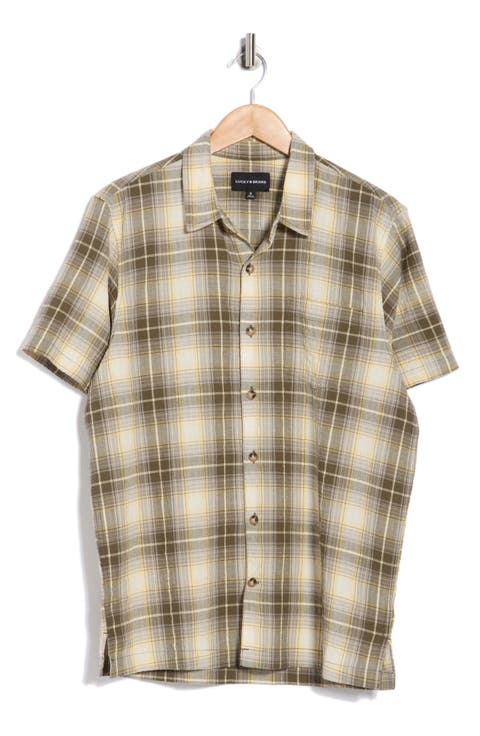 Playa Short Sleeve Crinkled Shirt