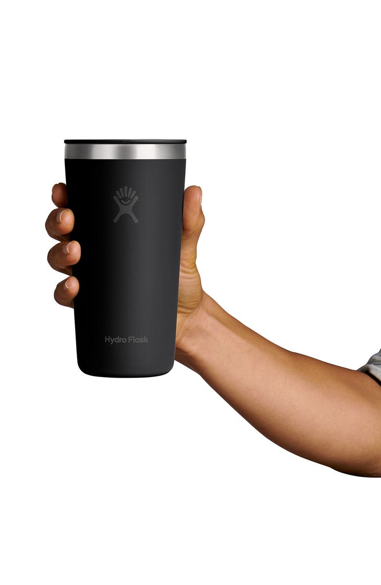 Hydro Flask 20-Ounce All Around<sup>™</sup> Tumbler, Alternate, color, Black