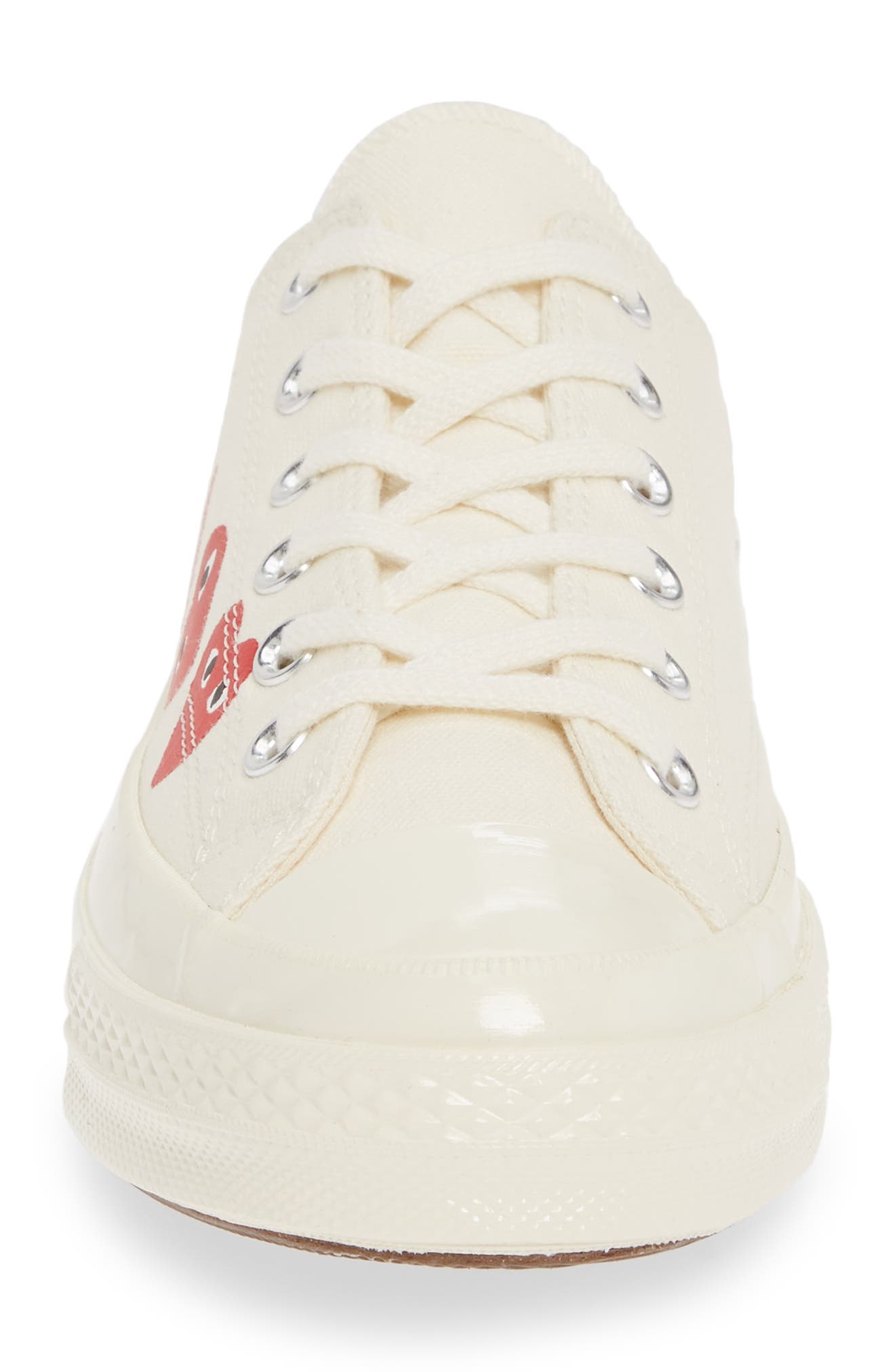 Comme des Garçons PLAY x Converse Chuck Taylor<sup>®</sup> Low Top Sneaker, Alternate, color, 