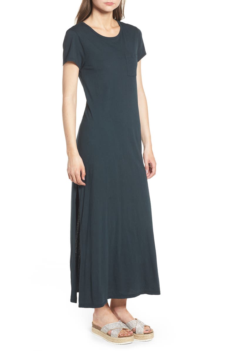 Lira Clothing Alana Side Slit T-Shirt Dress, Alternate, color, 