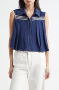 Ramy Brook Laura Sleeveless Shirt