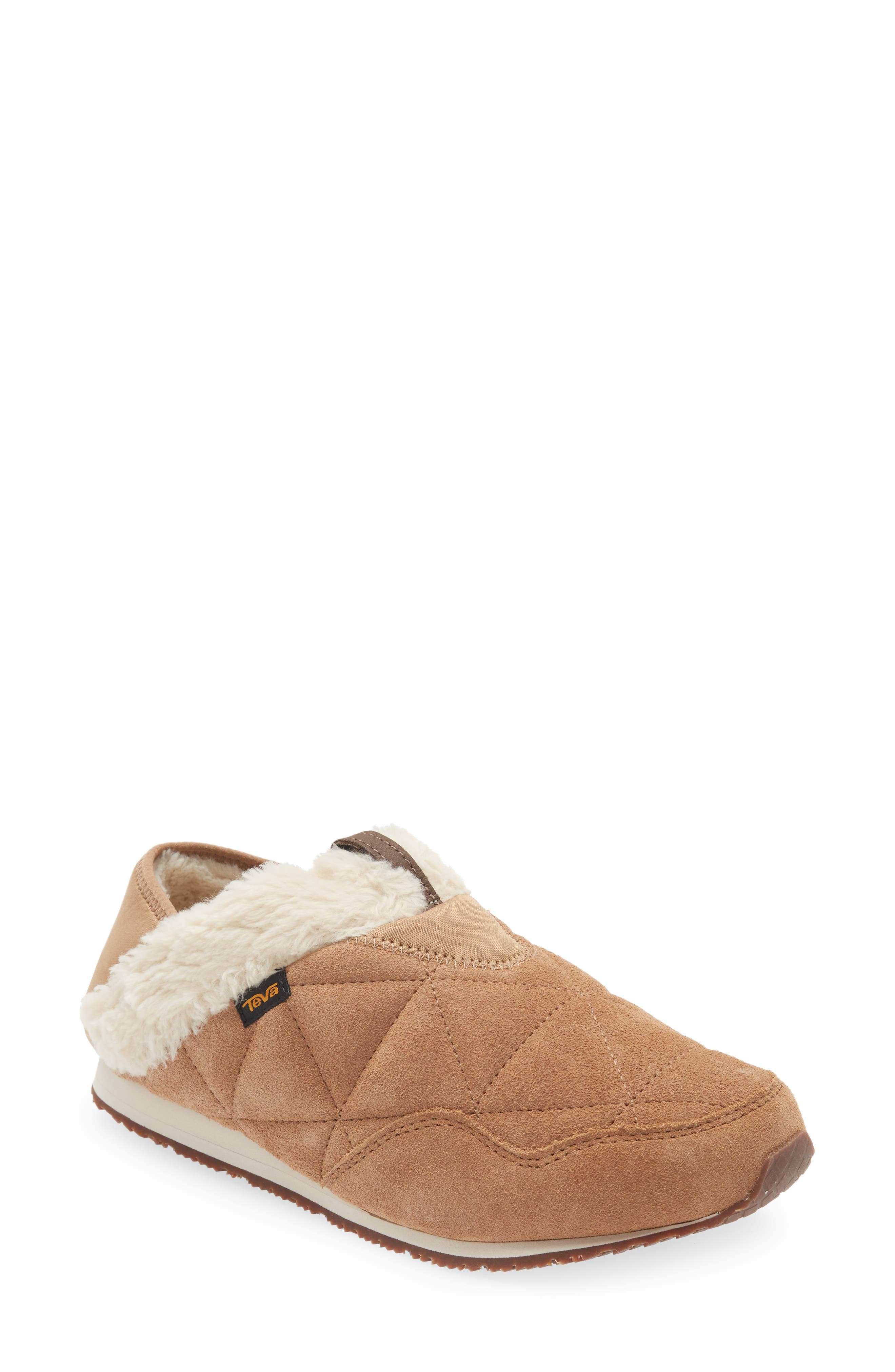 ReEmber Plush Convertible Camp Shoe, Main, color, BURRO