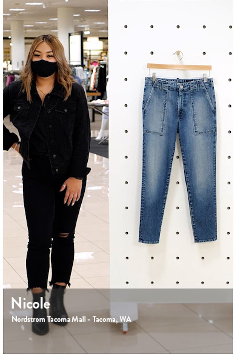 Caden Fatigue Ankle Denim Trousers video