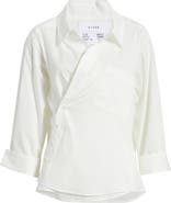 CISSA Asymmetric Wrap Top