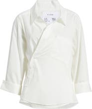 CISSA Asymmetric Wrap Top