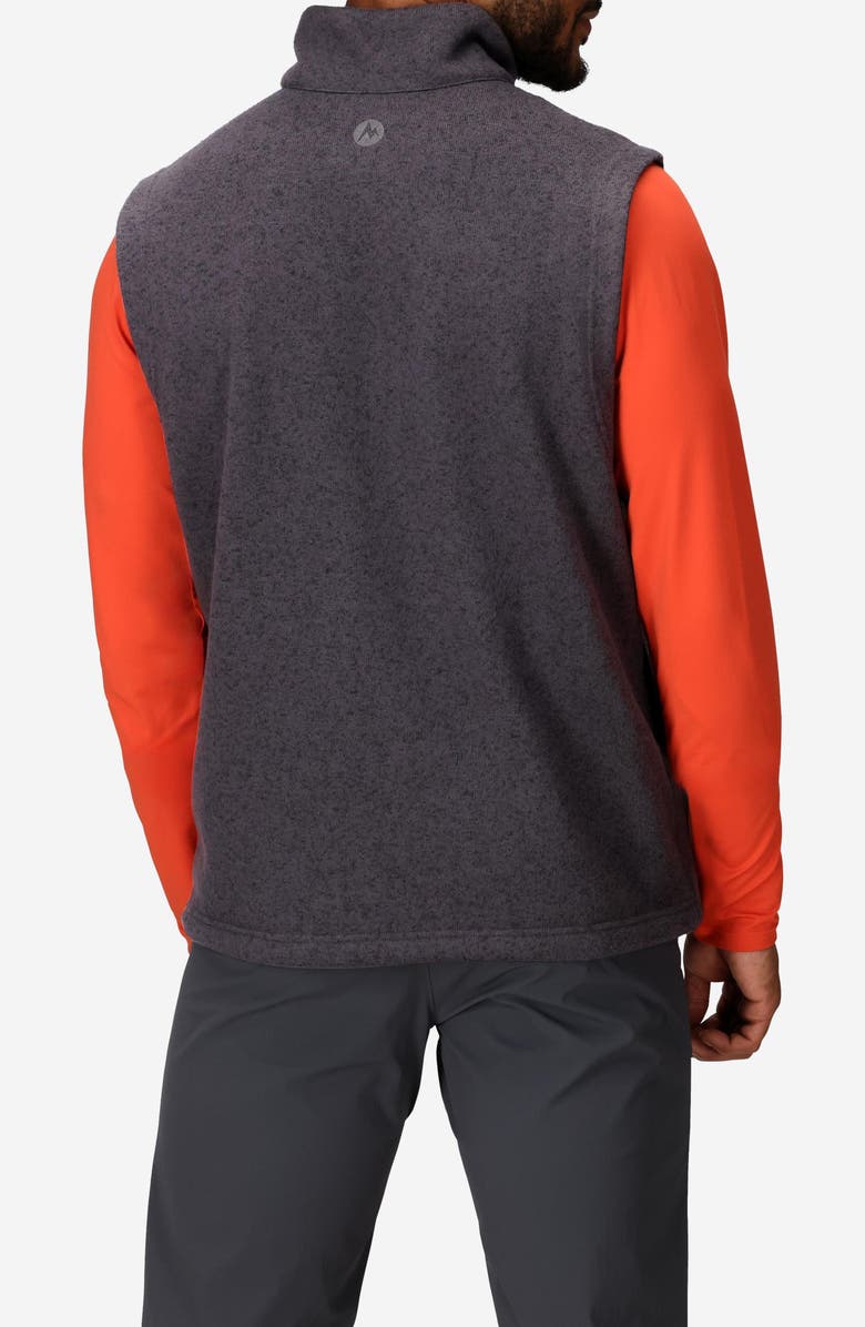 Marmot Drop Line Vest, Alternate, color, Black Heather