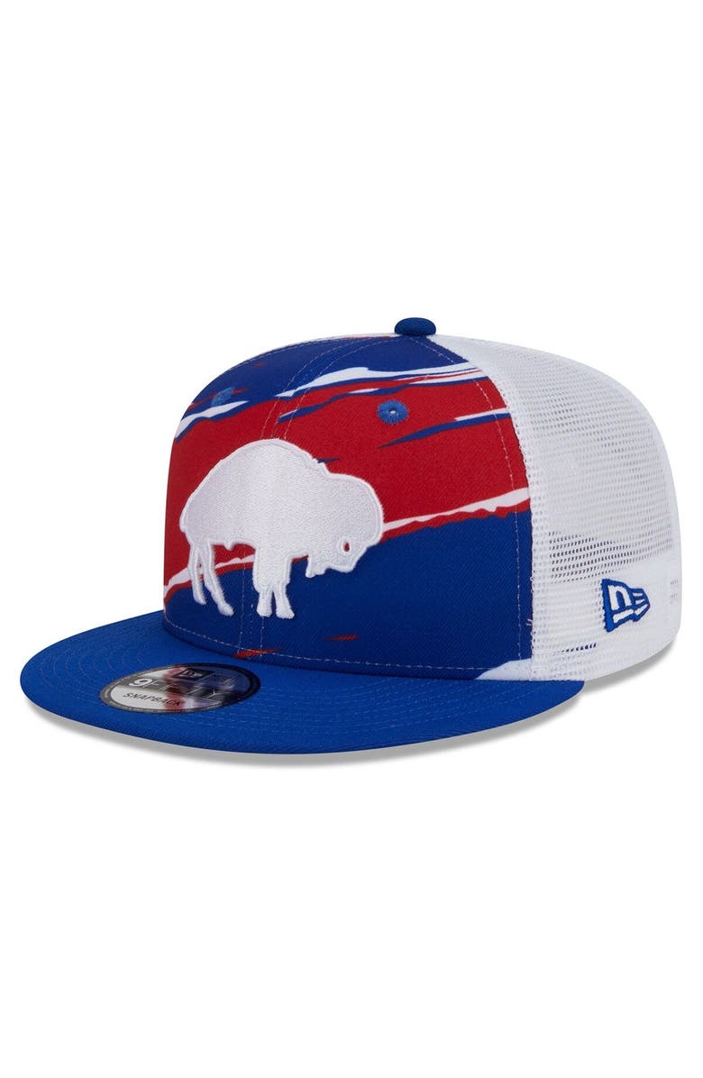 New Era Men's New Era Royal Buffalo Bills Historic Tear Trucker 9FIFTY Snapback Hat, Main, color, 
