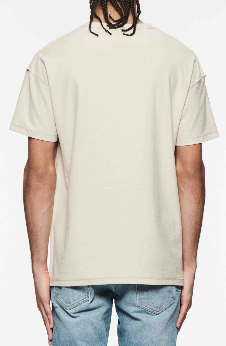 PURPLE BRAND Textured Inside Out Cotton Graphic T-Shirt, Alternate, color, 