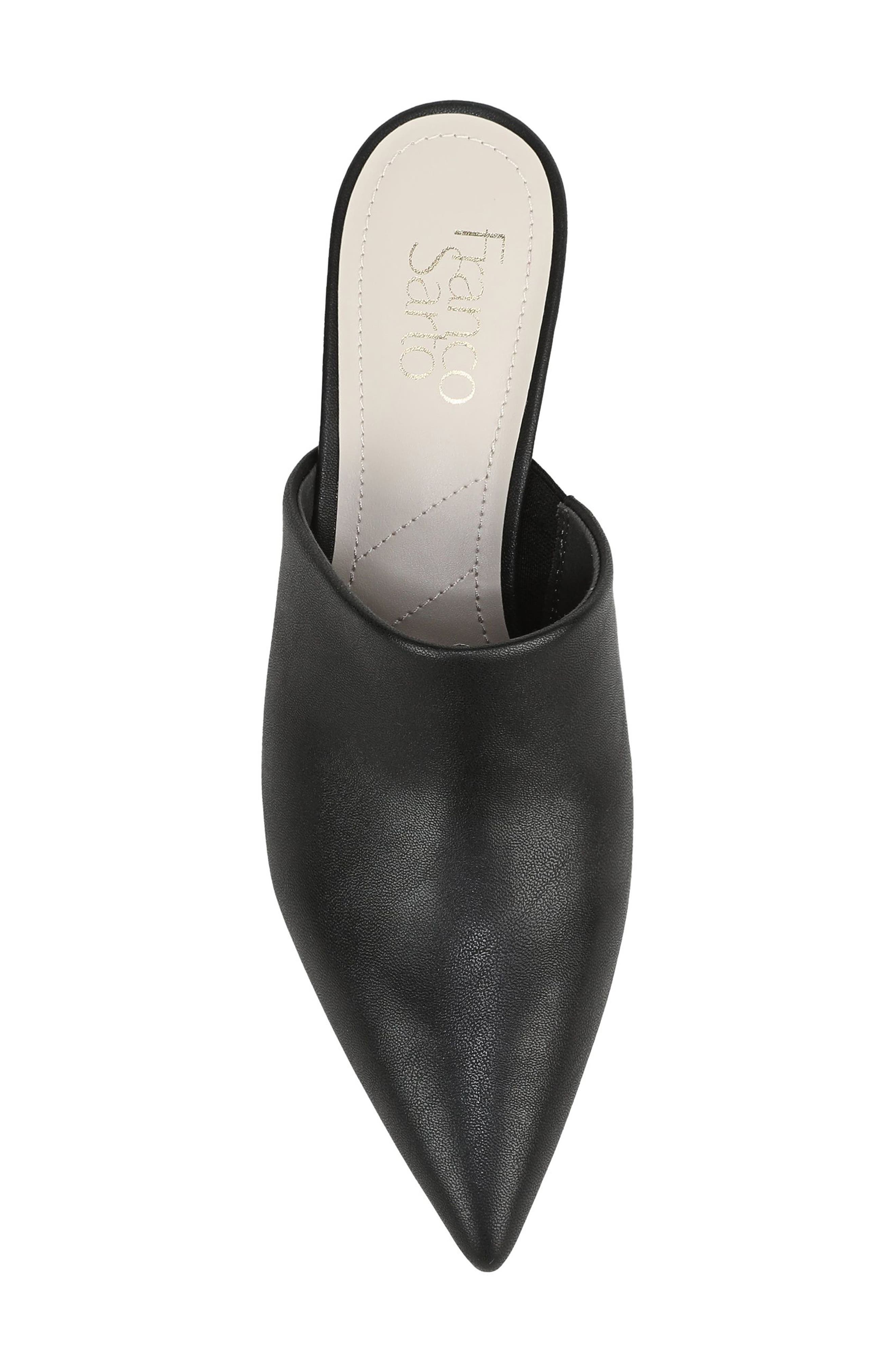 Franco Sarto Remilia Pointed Toe Mule, Alternate, color, Black