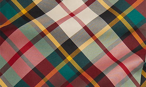 Polo Ralph Lauren Kids' Plaid Taffeta Fit & Flare Party Dress In Multi