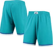 Mitchell & Ness Men's Mitchell & Ness Teal Charlotte Hornets 1992 Hardwood Classics 75th Anniversary Swingman Shorts