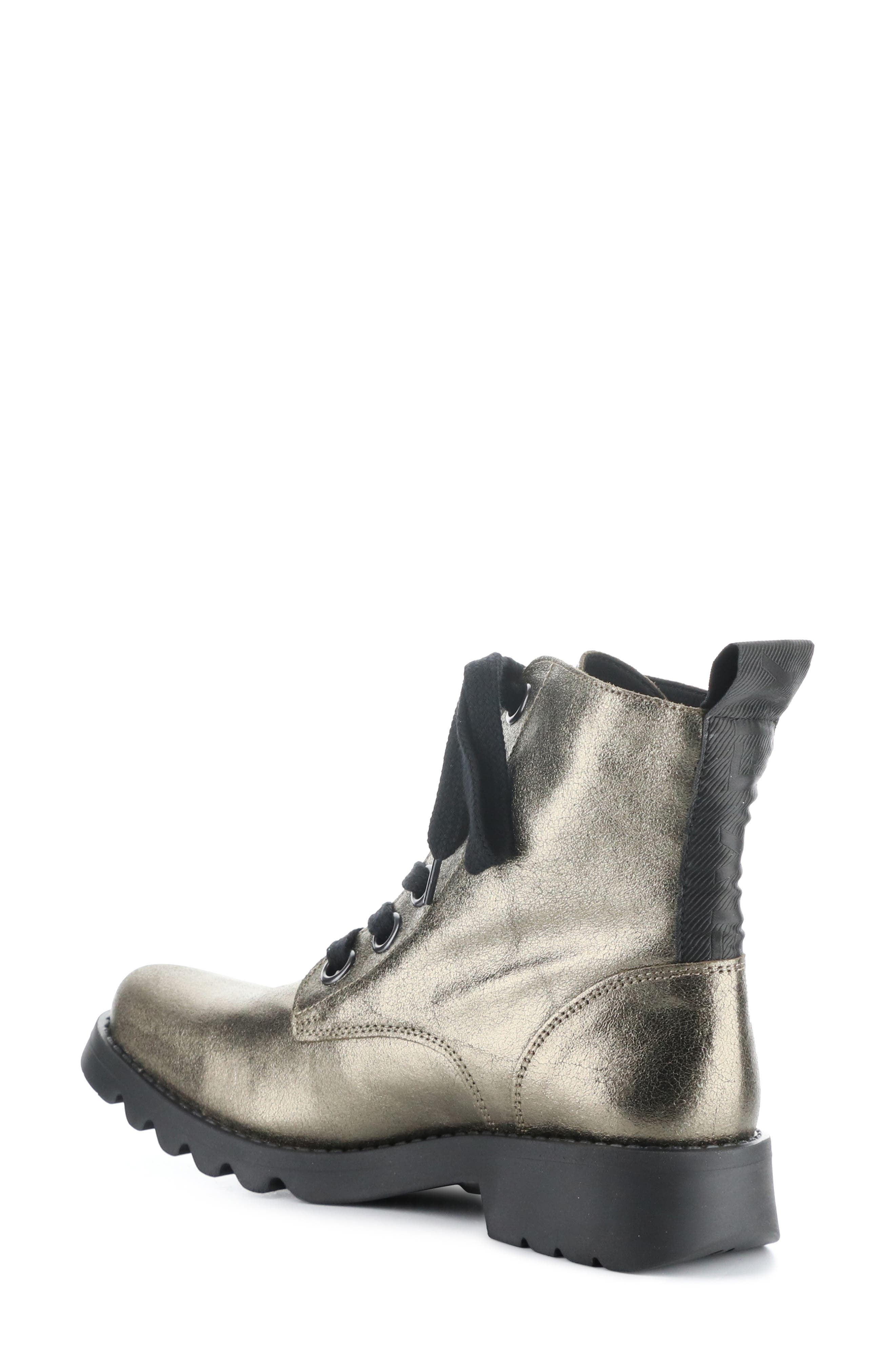 Fly London Ragi Combat Boot, Alternate, color, 040 Dk Gold Valley