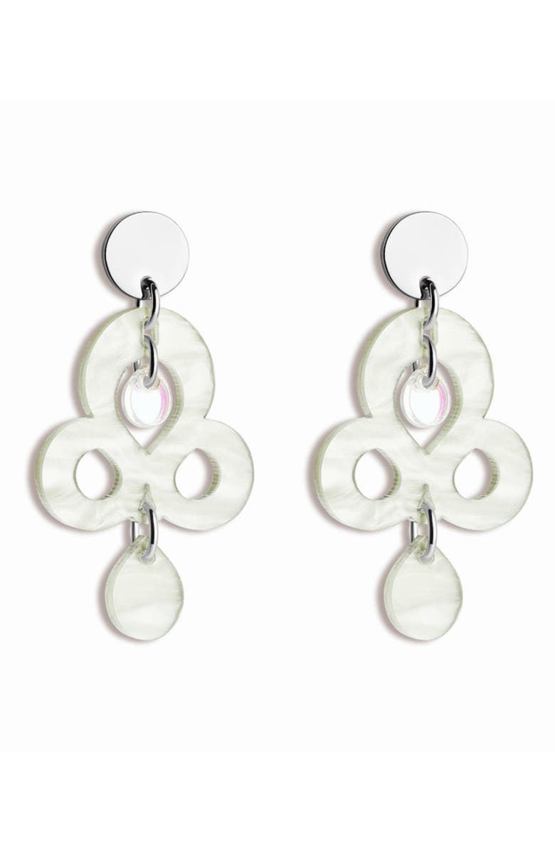 Toolally Mini Batik Earrings - Regent Green, Main, color, Regent Green