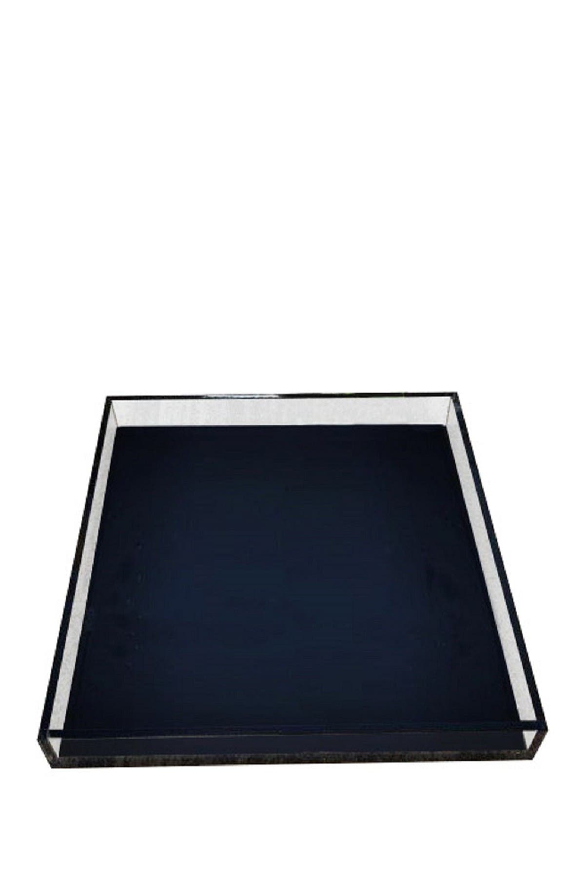 R16 HOME Black Large Tray