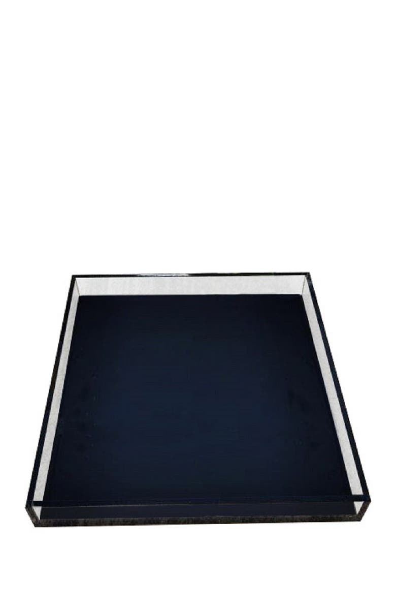 R16 HOME Black Large Tray, Main, color, Black