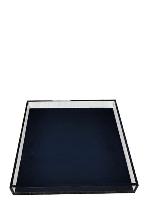 Black Large Tray