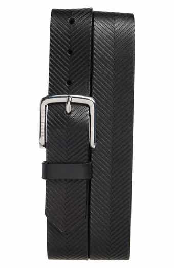Ted Baker London Herringbone Leather Belt