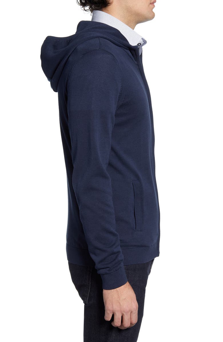 Stone Rose Zip Hoodie, Alternate, color, 