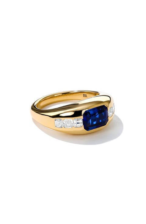 Sapphire & 18K Gold Ring