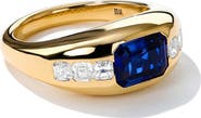 Mark Henry Sapphire & 18K Gold Ring