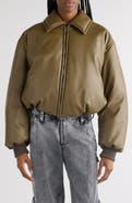Acne Studios Onnea Coated Bomber Jacket