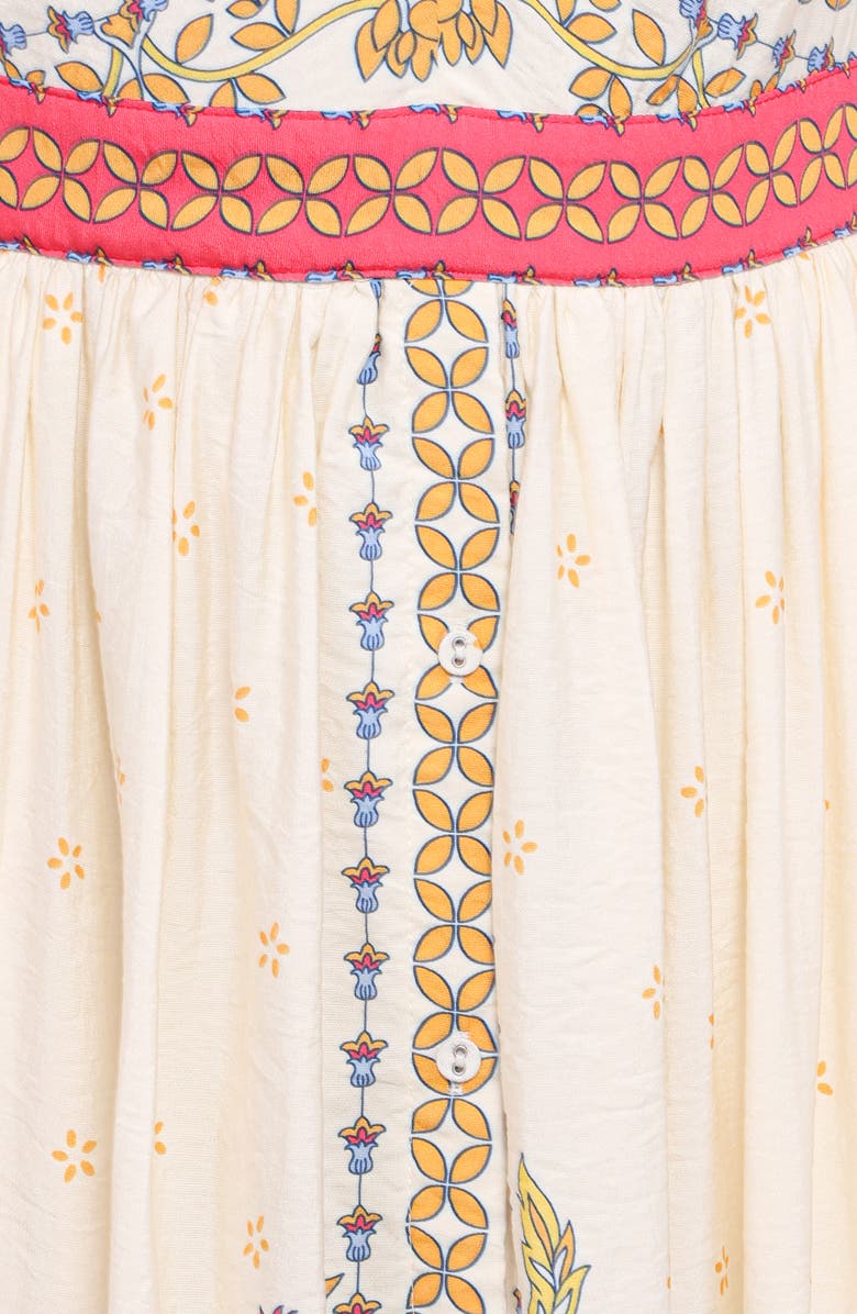 Petal & Pup Caelia Print Sleeveless Maxi Dress, Alternate, color, Yellow Multi