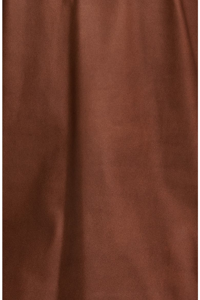 Leather Jacket, Alternate, color, DAKOTA/ COCOA