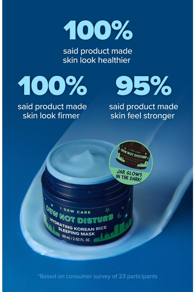 Dew After Dark Hydrating Overnight Face Mask, Lip Mask & Sleep Mask Set, Alternate, color, NO COLOR