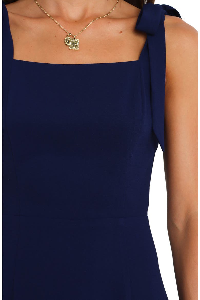 Laurel A-Line Dress, Alternate, color, NAVY