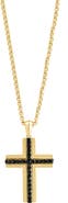 EFFY 14K Yellow Gold Golden Faith Diamond Cross