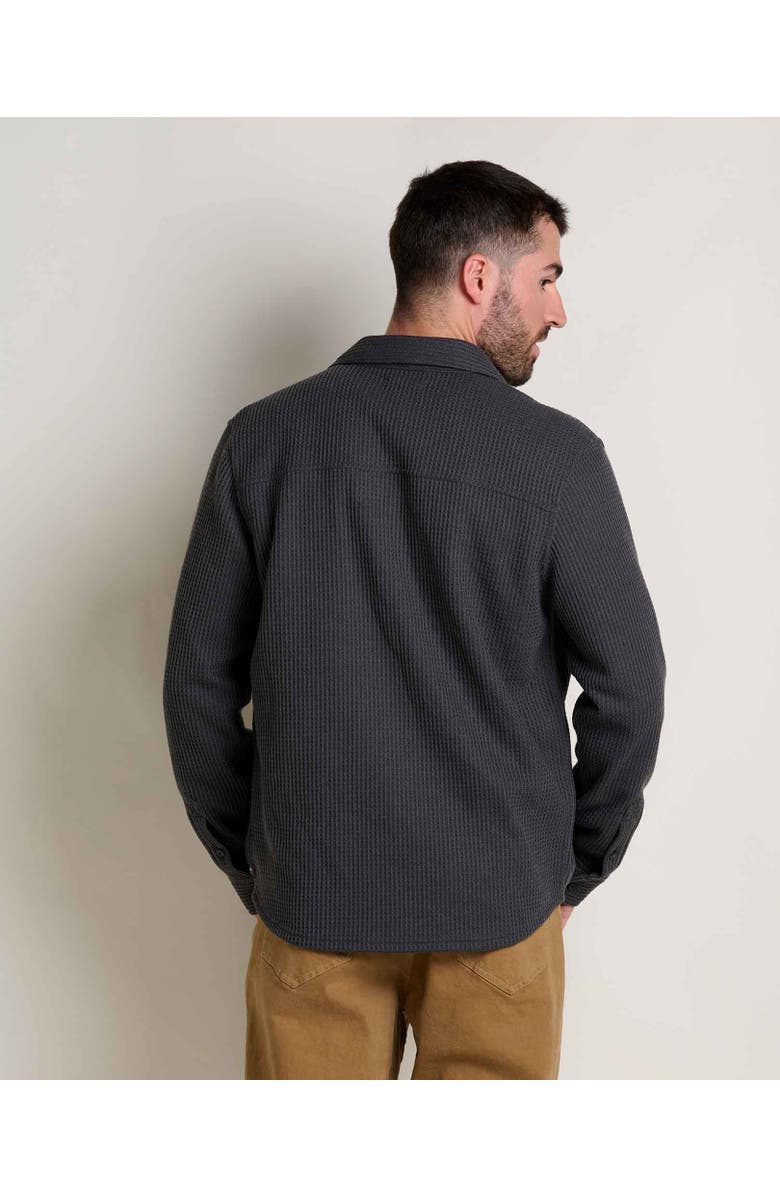 Toad & Co Bitterroot Long Sleeve Shirt Jacket, Alternate, color, Soot