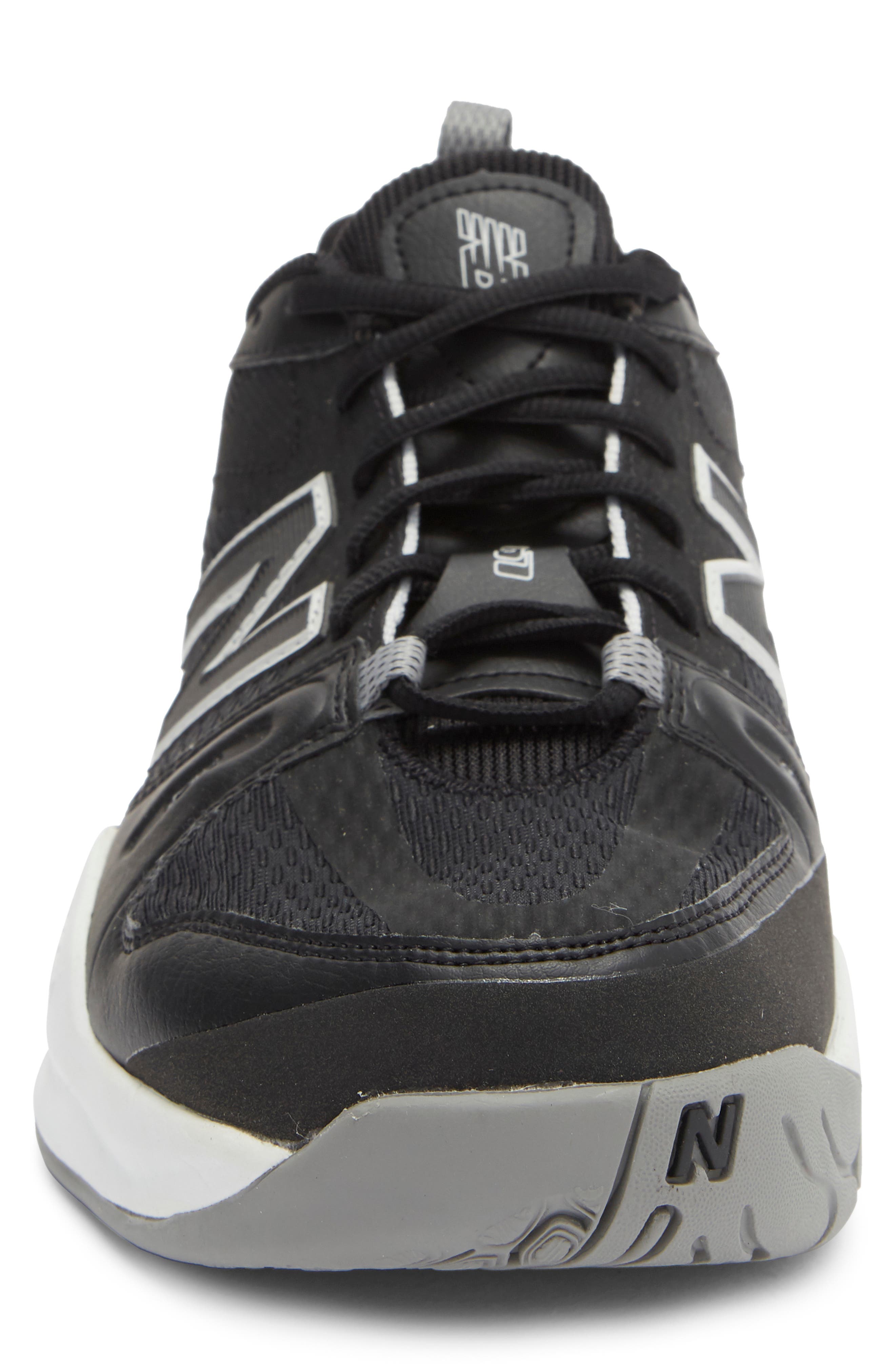 New Balance 1007 Running Shoes, Alternate, color, Black/ White