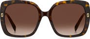 Marc Jacobs 56mm Square Sunglasses