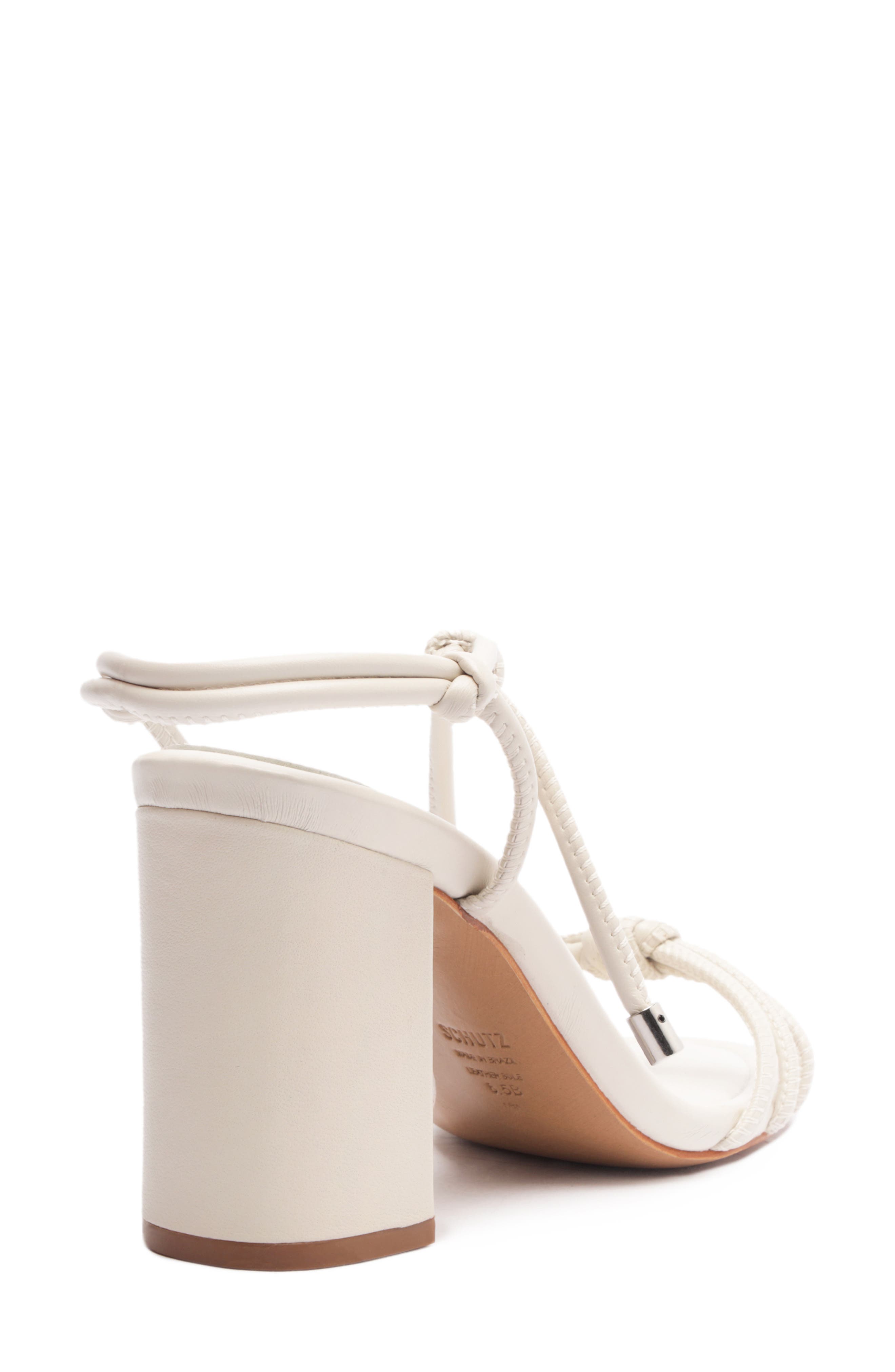 Schutz Kate Ankle Wrap Sandal, Alternate, color, 