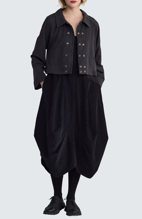 Luukaa Umbra Cropped Structured Jacket