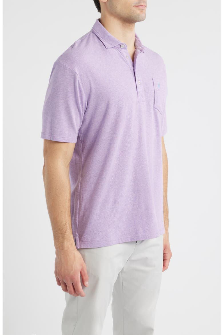 Heathered Original 2.0 Regular Fit Polo, Alternate, color, AVIATION
