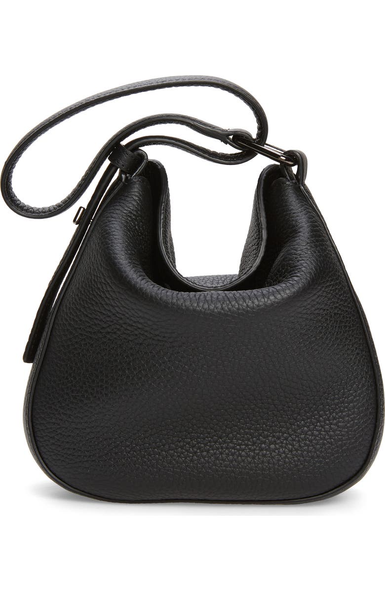 Akris Mini Anna Leather Hobo Bag, Main, color,